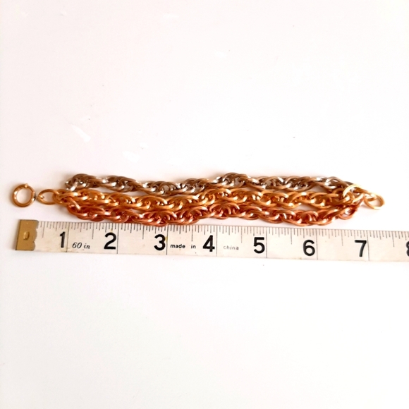 Men's Triple Strand Bracelet - Picture 4 of 4